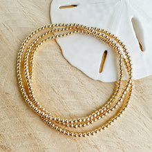Load image into Gallery viewer, 14K GOLD FILLED BEADED BRACELET