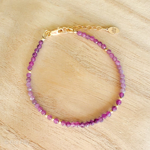 RUBY OMBRÉ LUXE BRACELET