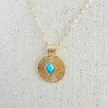 Load image into Gallery viewer, TURQUOISE GODDESS NECKLACE