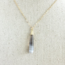 Load image into Gallery viewer, AGATE DROP NECKLACE