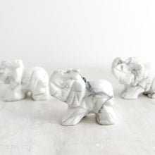 Load image into Gallery viewer, WHITE HOWLITE ELEPHANT