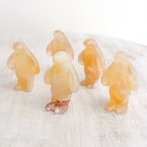 FLOWER AGATE PENGUIN
