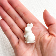 Load image into Gallery viewer, WHITE JADE BUNNY