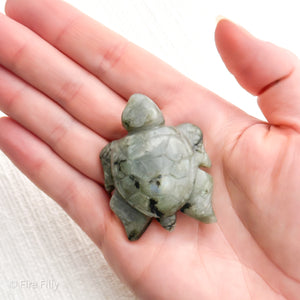 LABRADORITE SEA TURTLE
