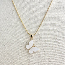 Load image into Gallery viewer, PAVÉ BUTTERFLY NECKLACE