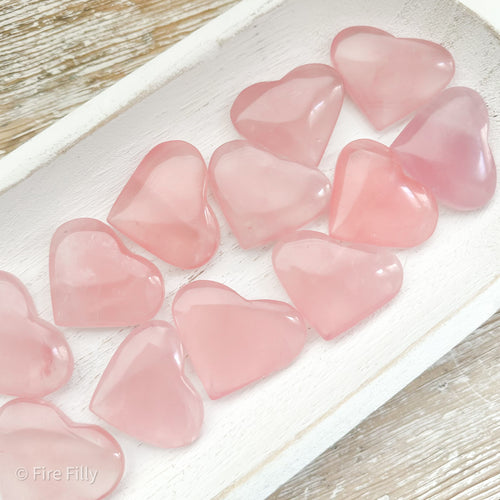 MADAGASCAR ROSE QUARTZ HEART