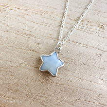 Load image into Gallery viewer, BLUE OPAL STAR NECKLACE