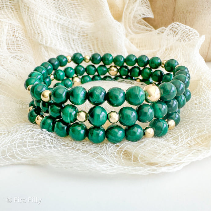 MALACHITE LUXE BRACELET