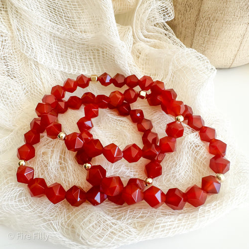 CARNELIAN LUXE BRACELET