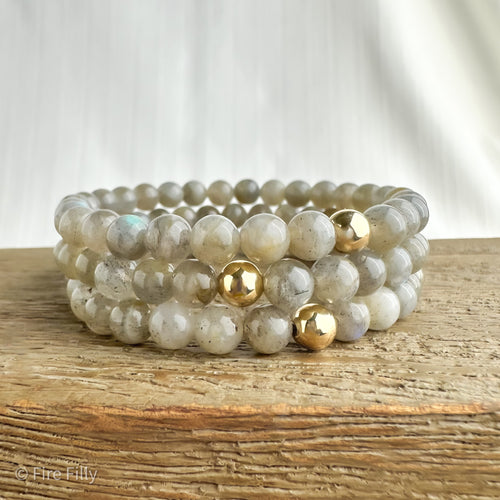 6MM LABRADORITE BRACELET