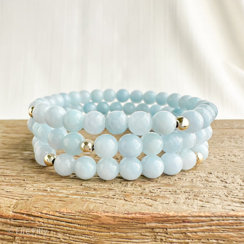 6MM AQUAMARINE BRACELET