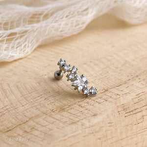 CONSTELLATION CRYSTAL BALL BACK STUD