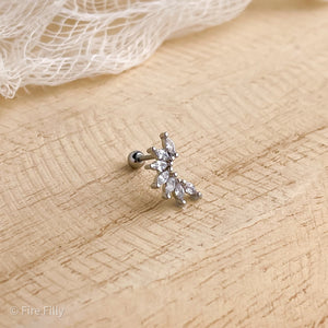 MINI SOLEIL CRYSTAL BALL BACK STUD