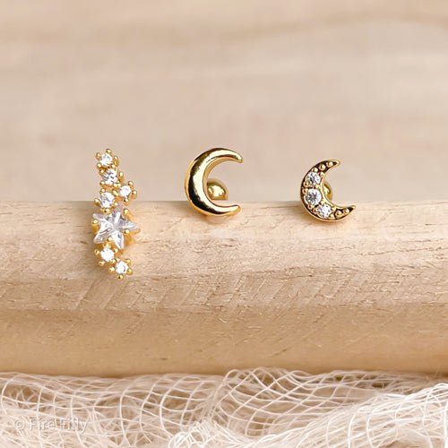 CONSTELLATION CRYSTAL BALL BACK STUD