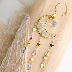 QUARTZ MOON SUNCATCHER