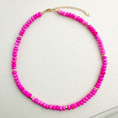 FUCHSIA FIJI NECKLACE