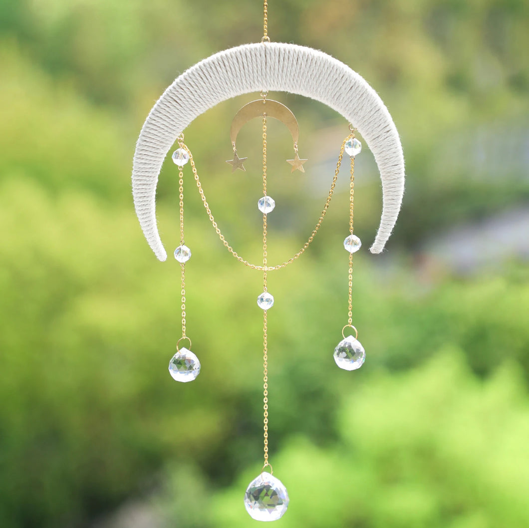 CRESCENT MOON SUNCATCHER