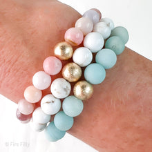 Load image into Gallery viewer, 8MM MATTE AMAZONITE BRACELET