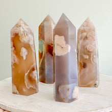 Load image into Gallery viewer, FLOWER AGATE TOWER