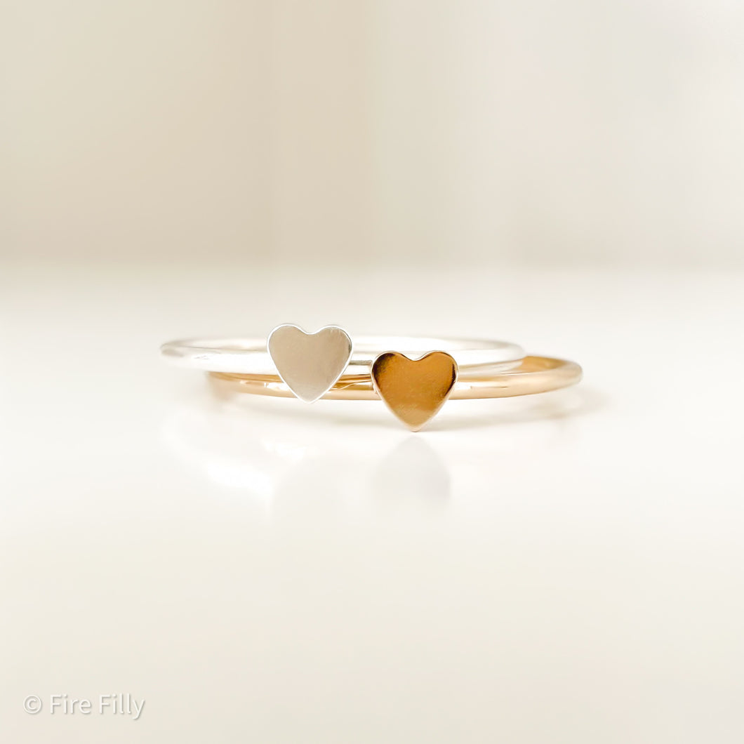 HEART RING, 2 OPTIONS