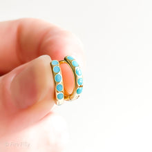 Load image into Gallery viewer, MINI TURQUOISE HUGGIES