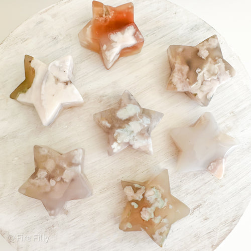FLOWER AGATE STAR